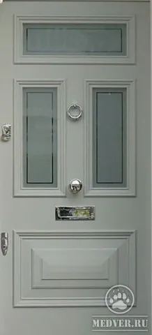 Металлическая дверь из массива сосны-174