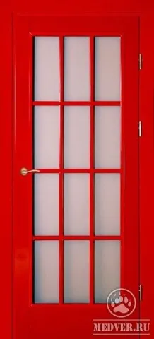 Красная входная дверь - 8